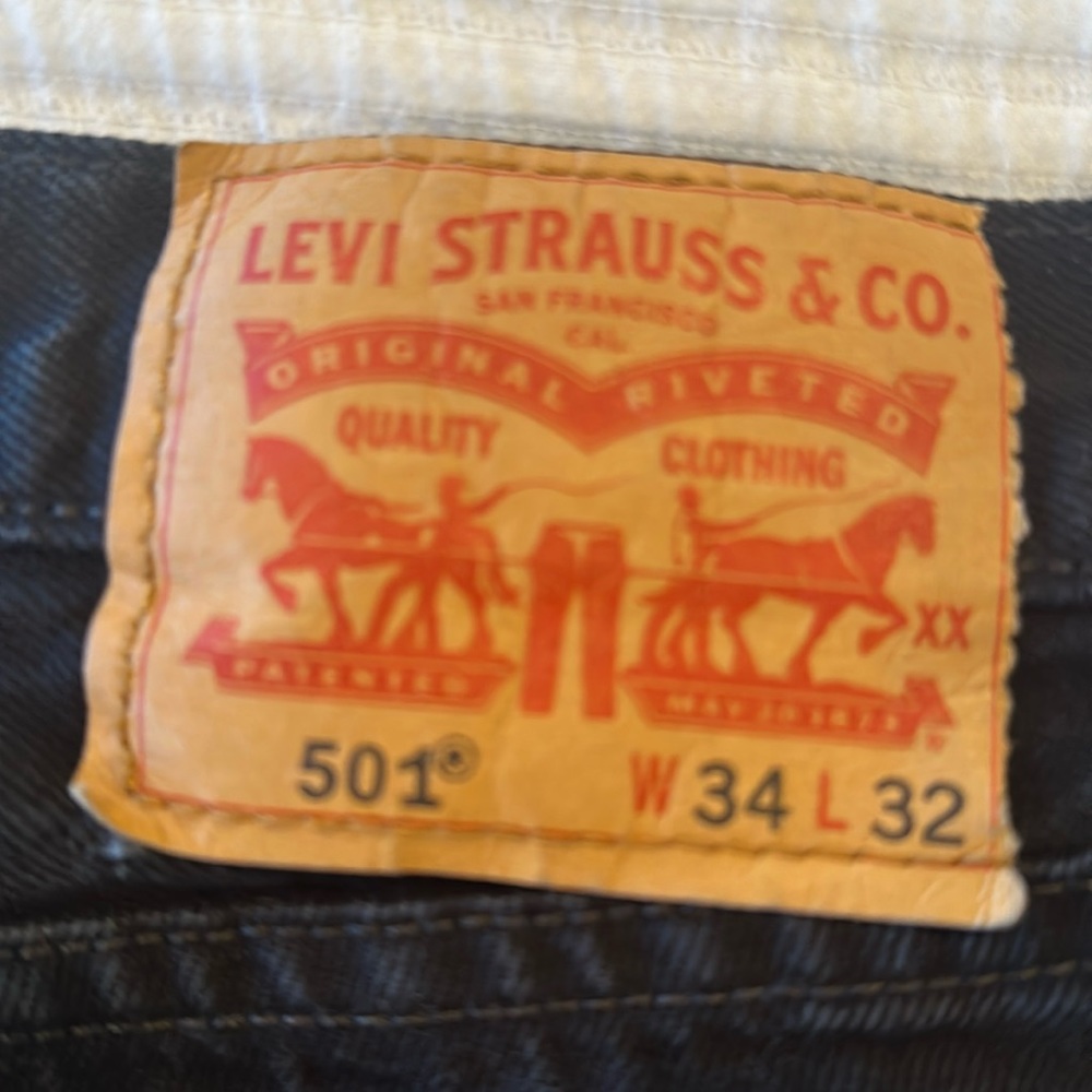 Levi’s 501 Jeans. Excellent condition